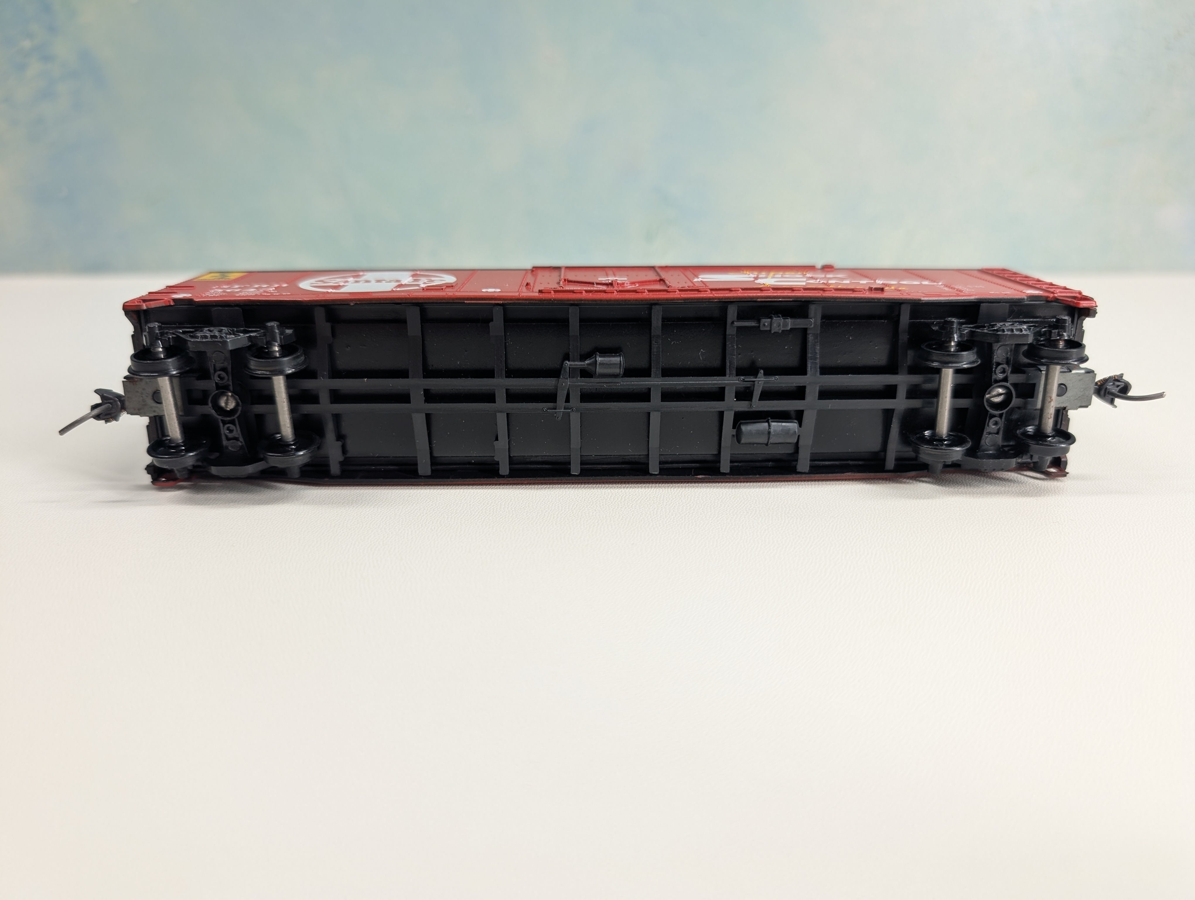 USED Athearn HO Scale 50' PD Box Car Santa Fe SFRB #5643