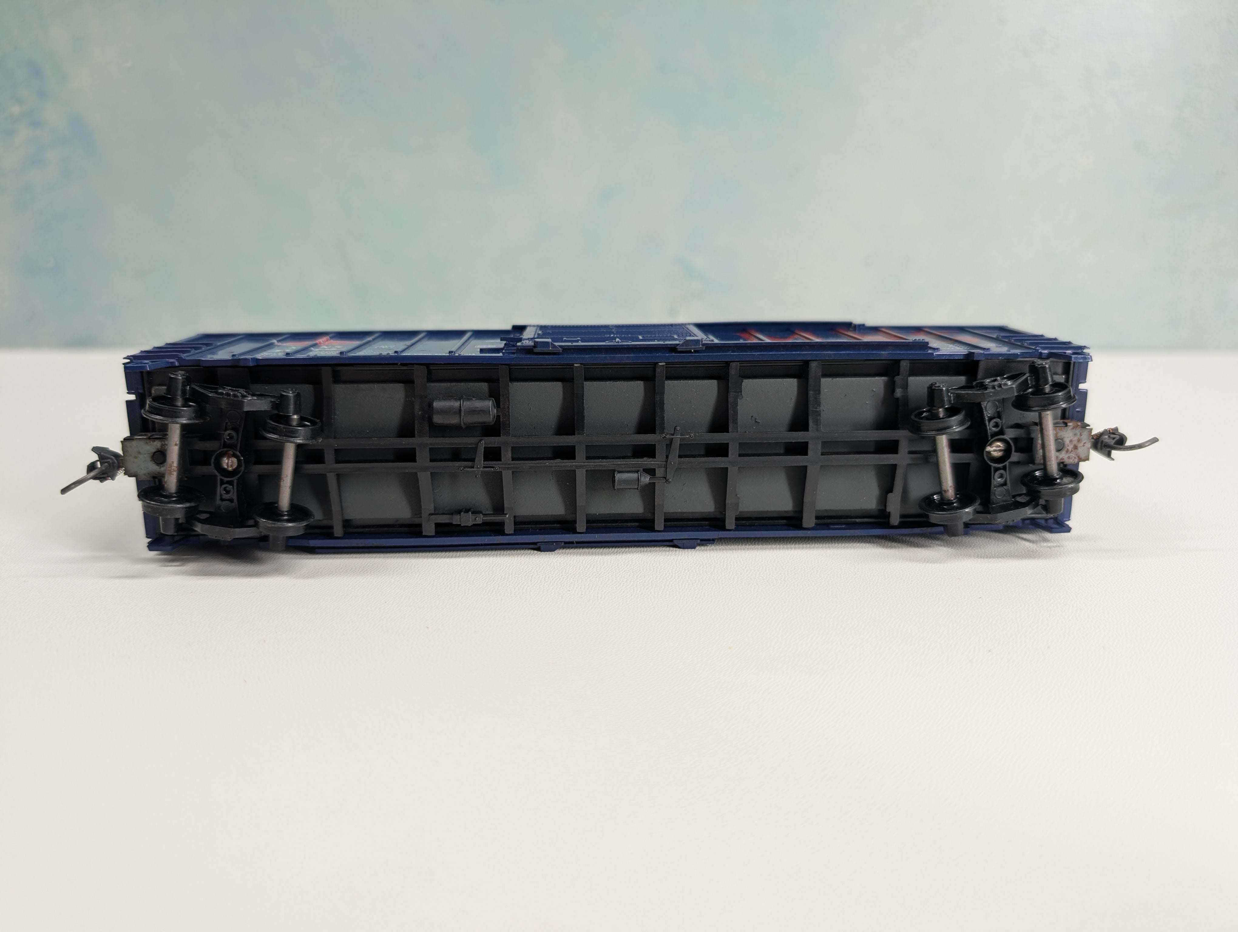 USED Athearn HO Scale 50' ACF Box Car Minneapolis Northfield and Southern MNS #49724 Bev-Bel