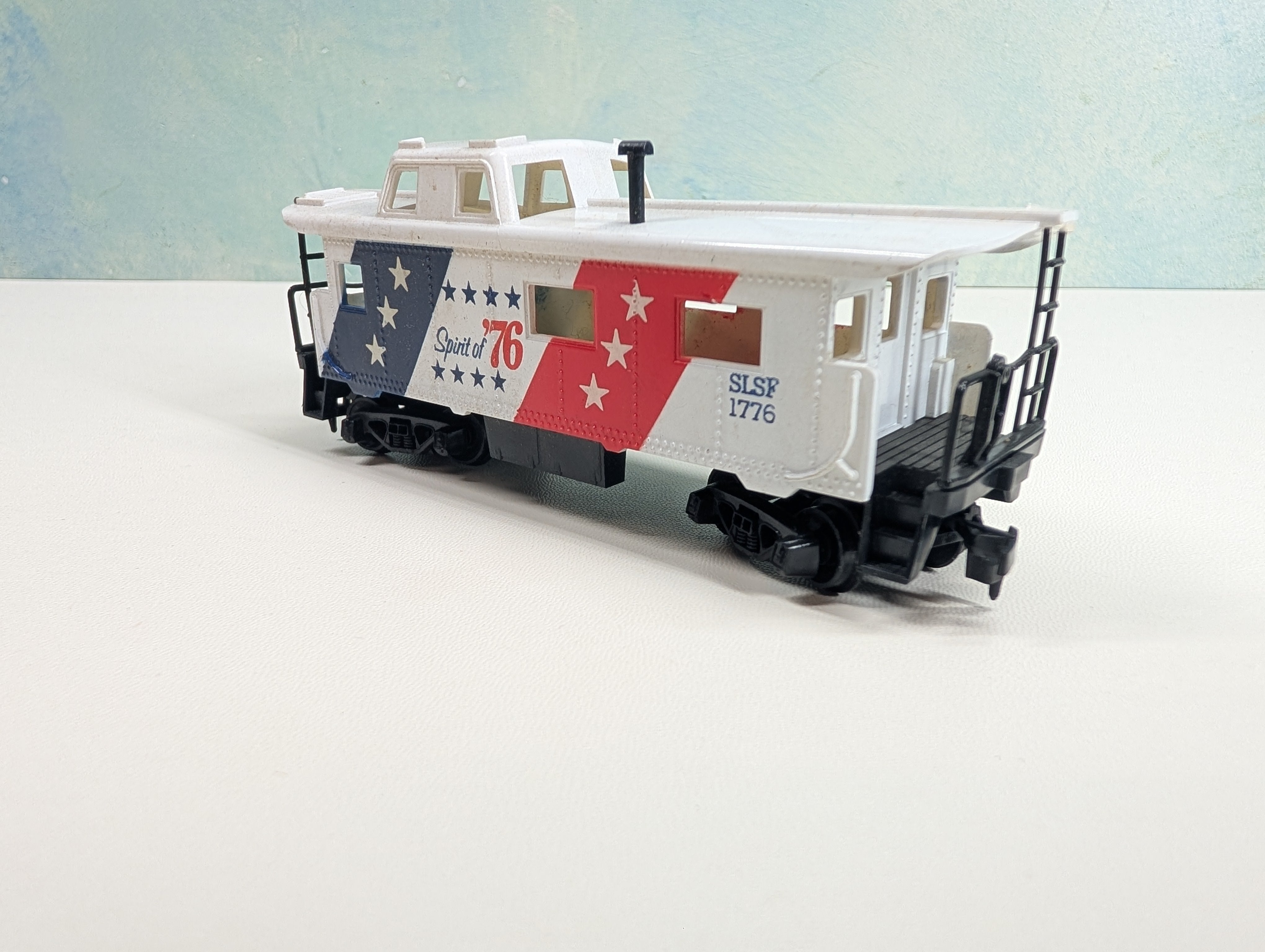 USED Tyco HO Scale Caboose Spirit of '76 SLSF