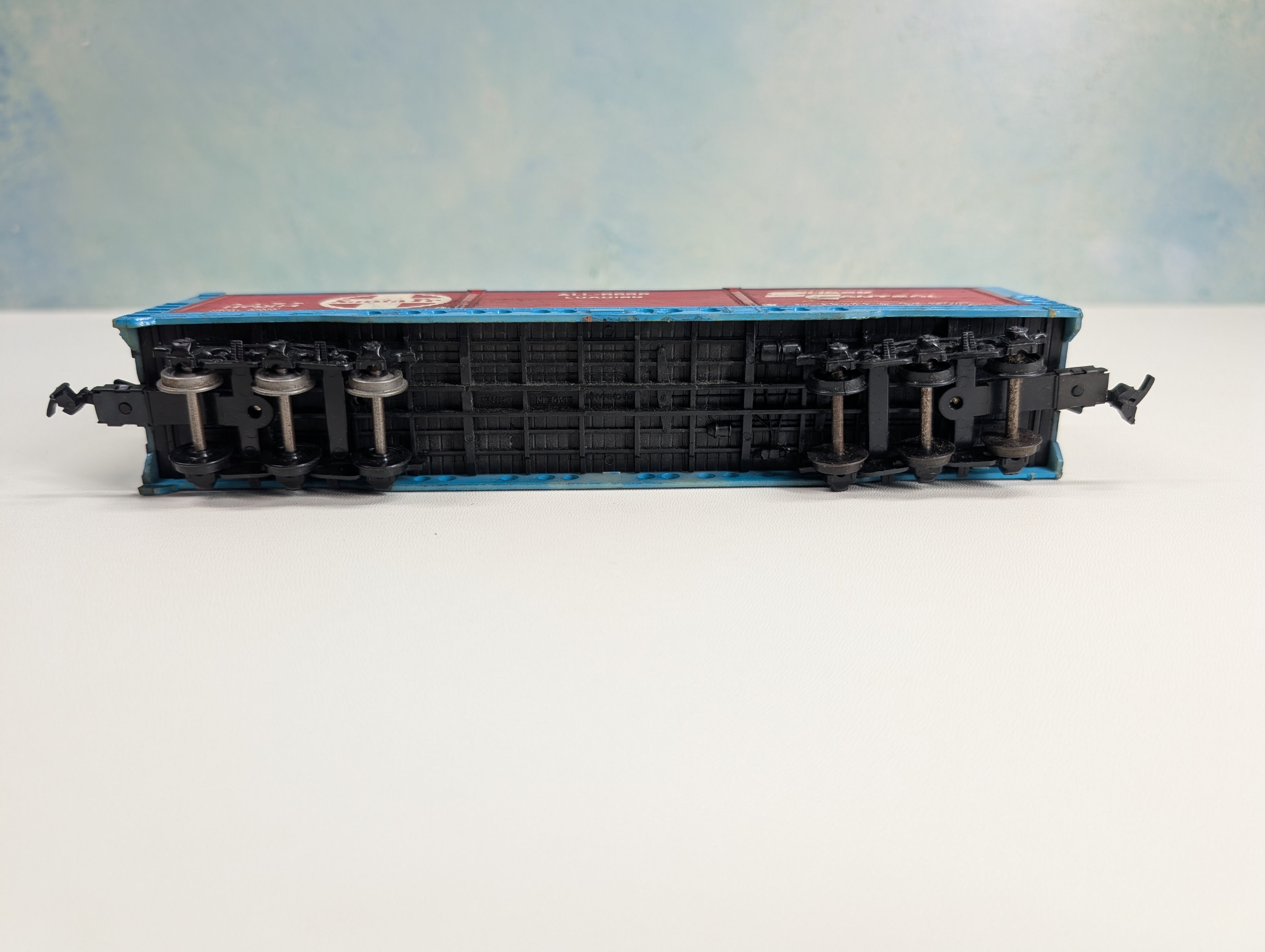 USED Bachmann HO Scale All Door Box Car Santa Fe ATSF #37294
