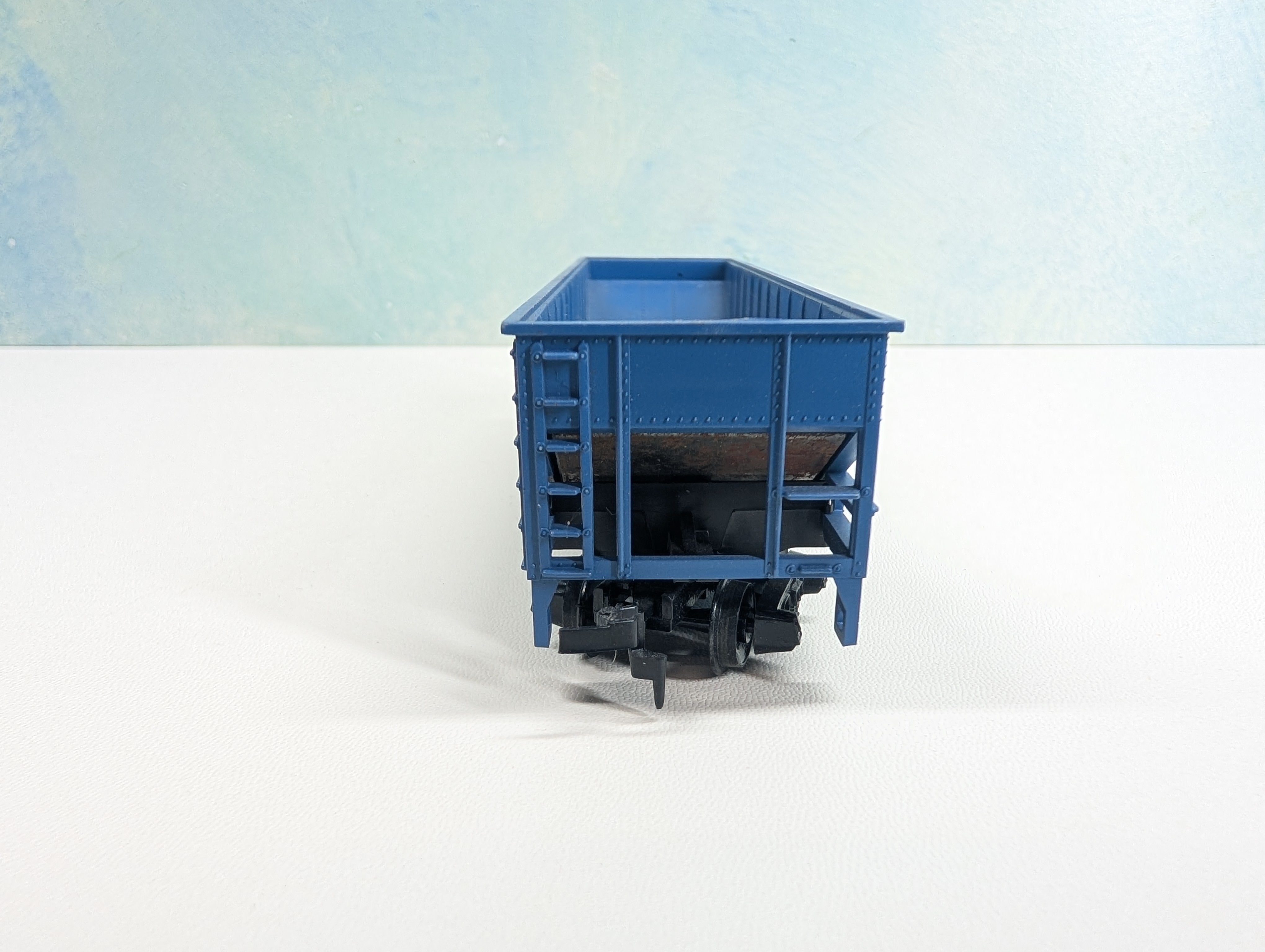 USED Tyco HO Scale Quad Hopper Boston and Maine BM #12608