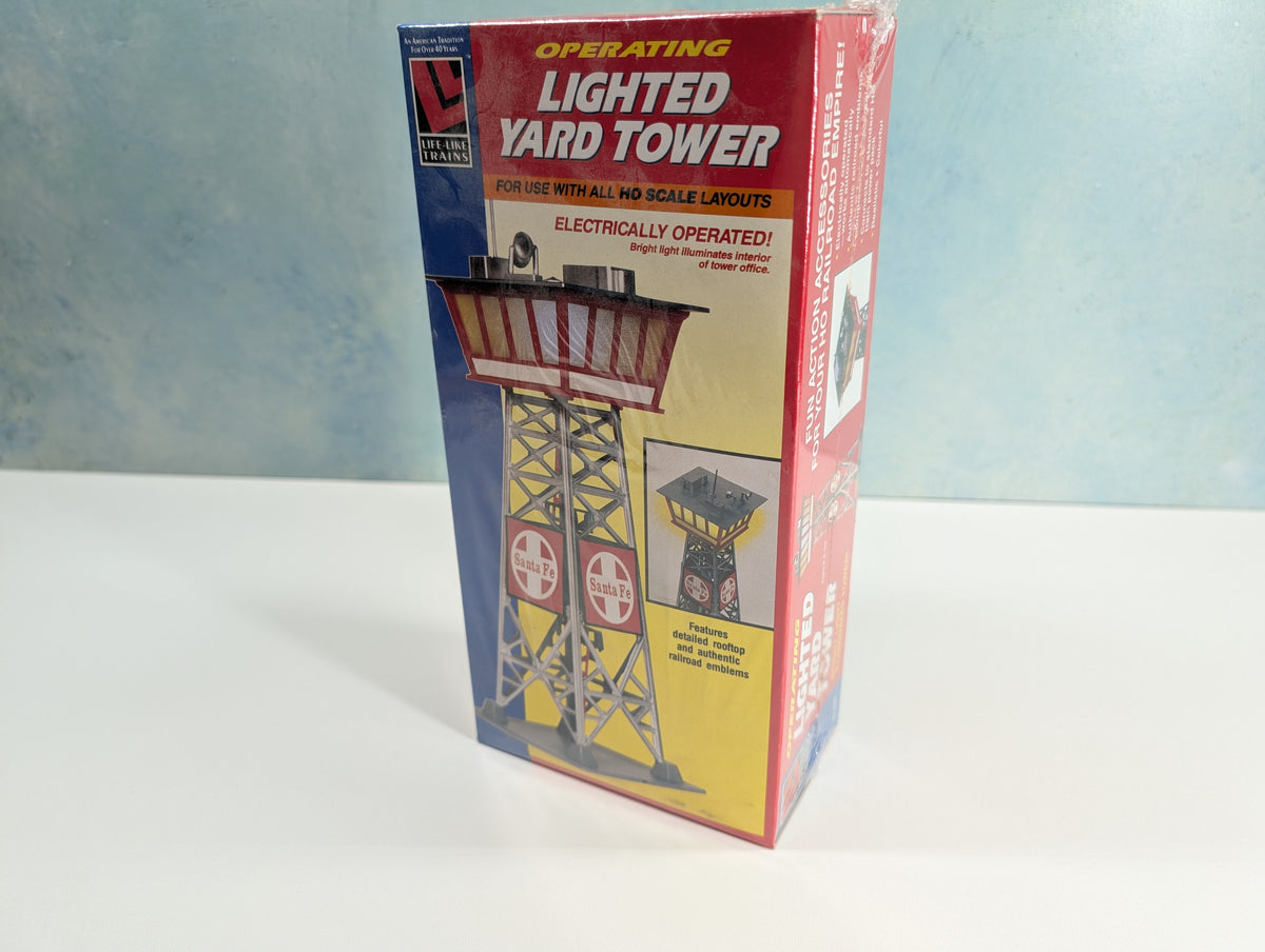 Life-Like 8208 HO Scale Operating Lighted Yard Tower Sealed KIT