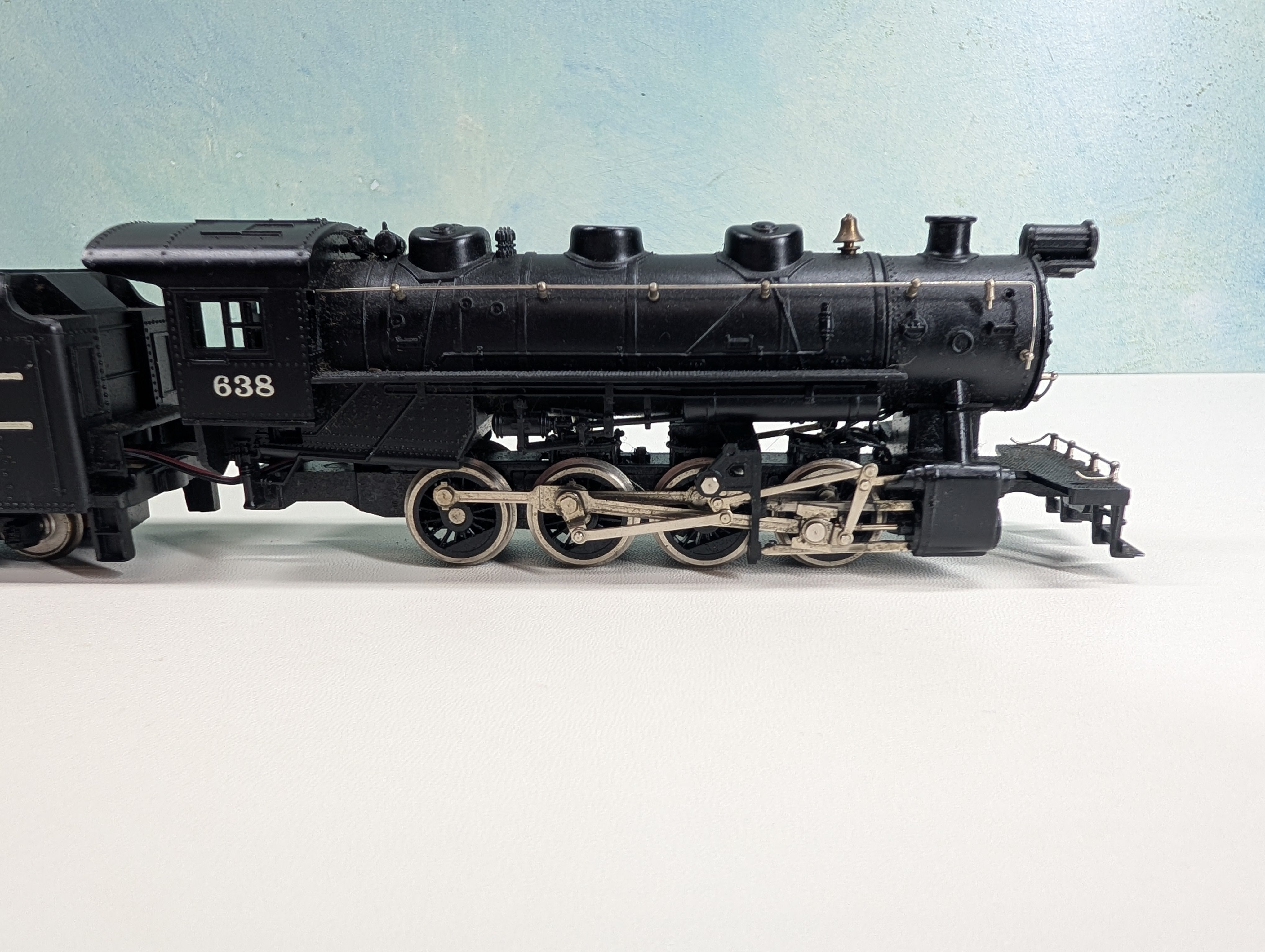 USED Tyco HO Scale 0-8-0 Steam Locomotive Chattanooga #638 Tested! DC