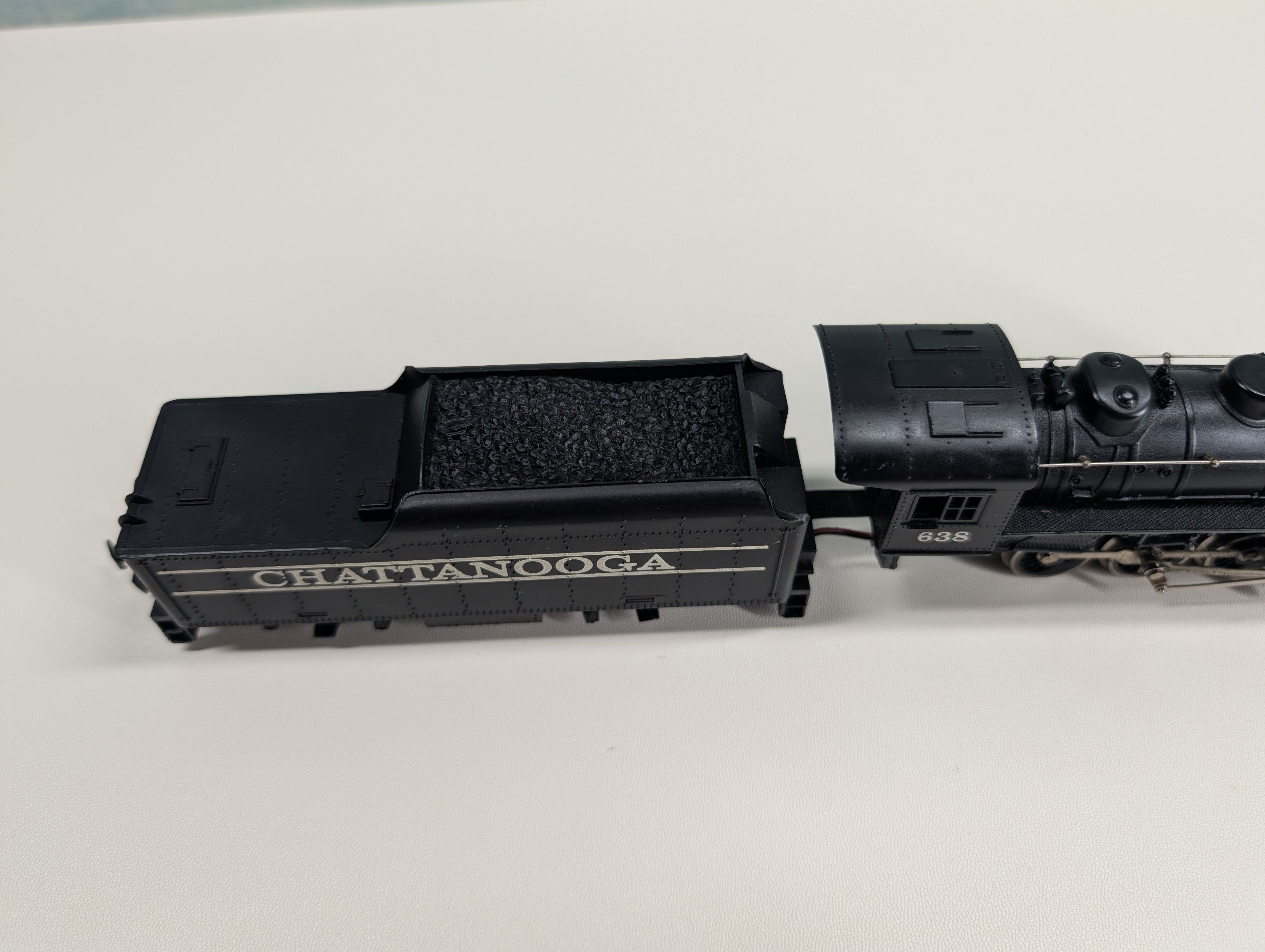 USED Tyco HO Scale 0-8-0 Steam Locomotive Chattanooga #638 Tested! DC