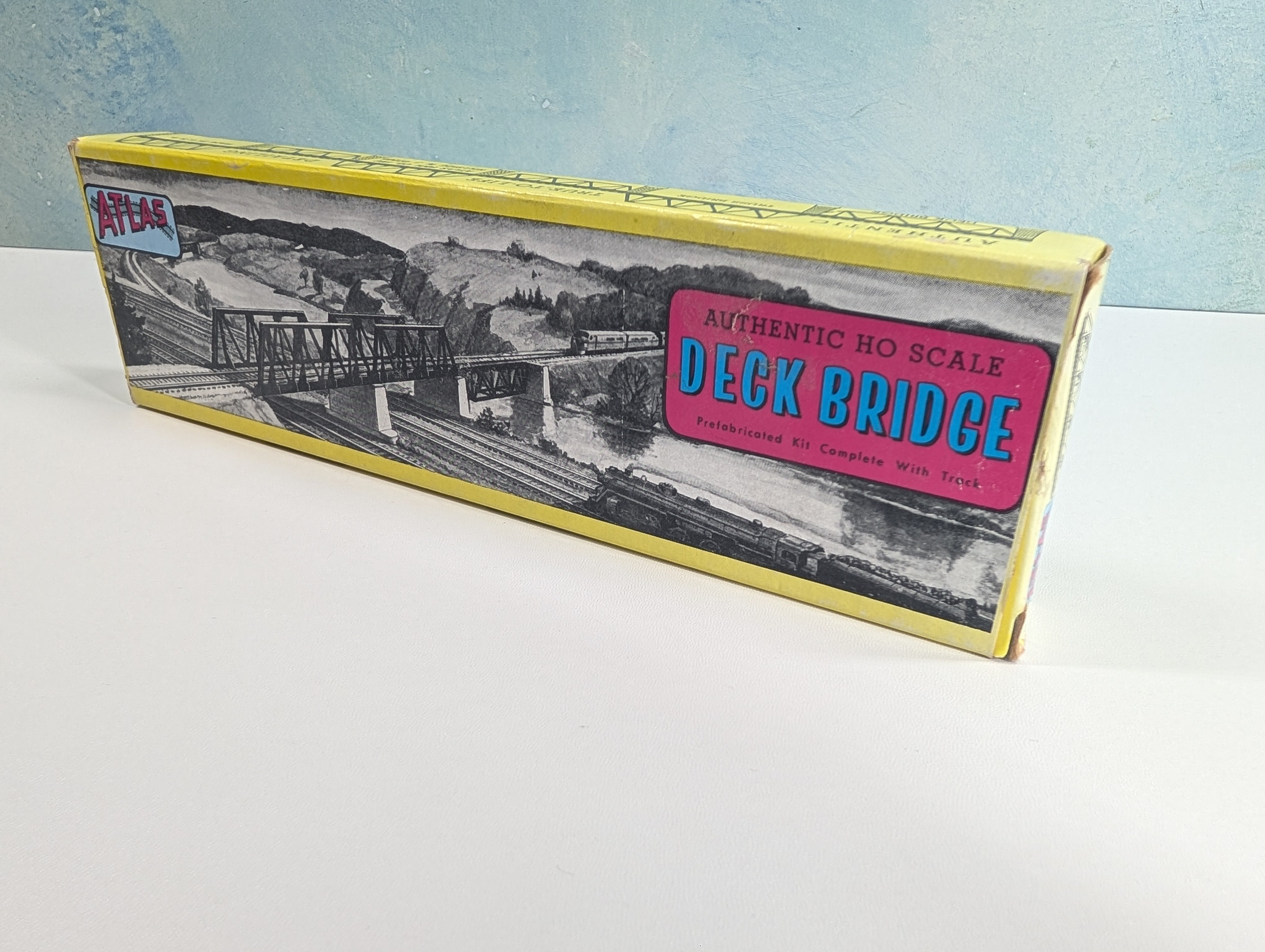 USED Atlas 84 HO Scale Deck Bridge Kit (Brass)
