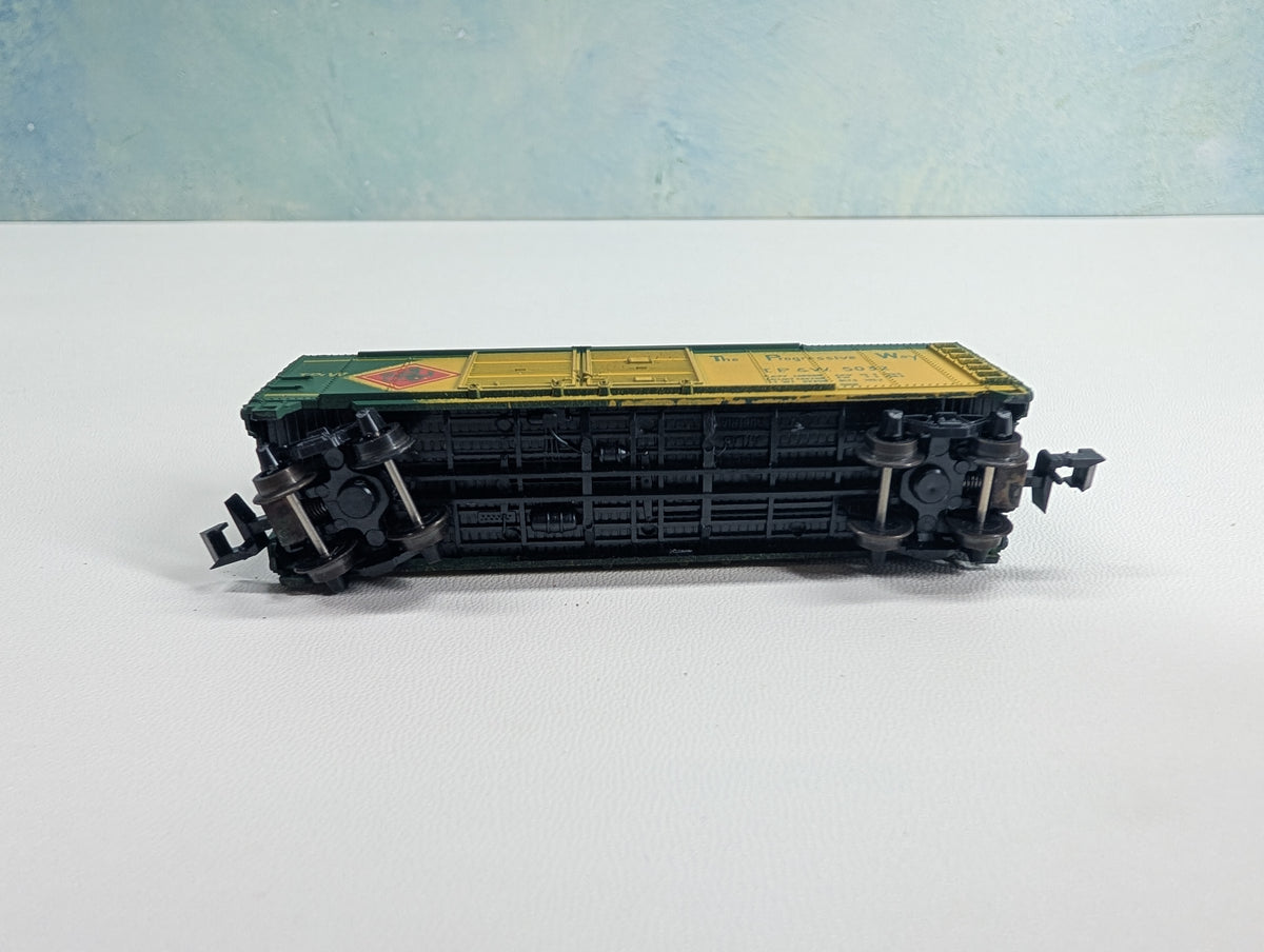 USED Atlas 2288 N Scale 40' DD Box Car Toledo Peoria and Western TPW #5032