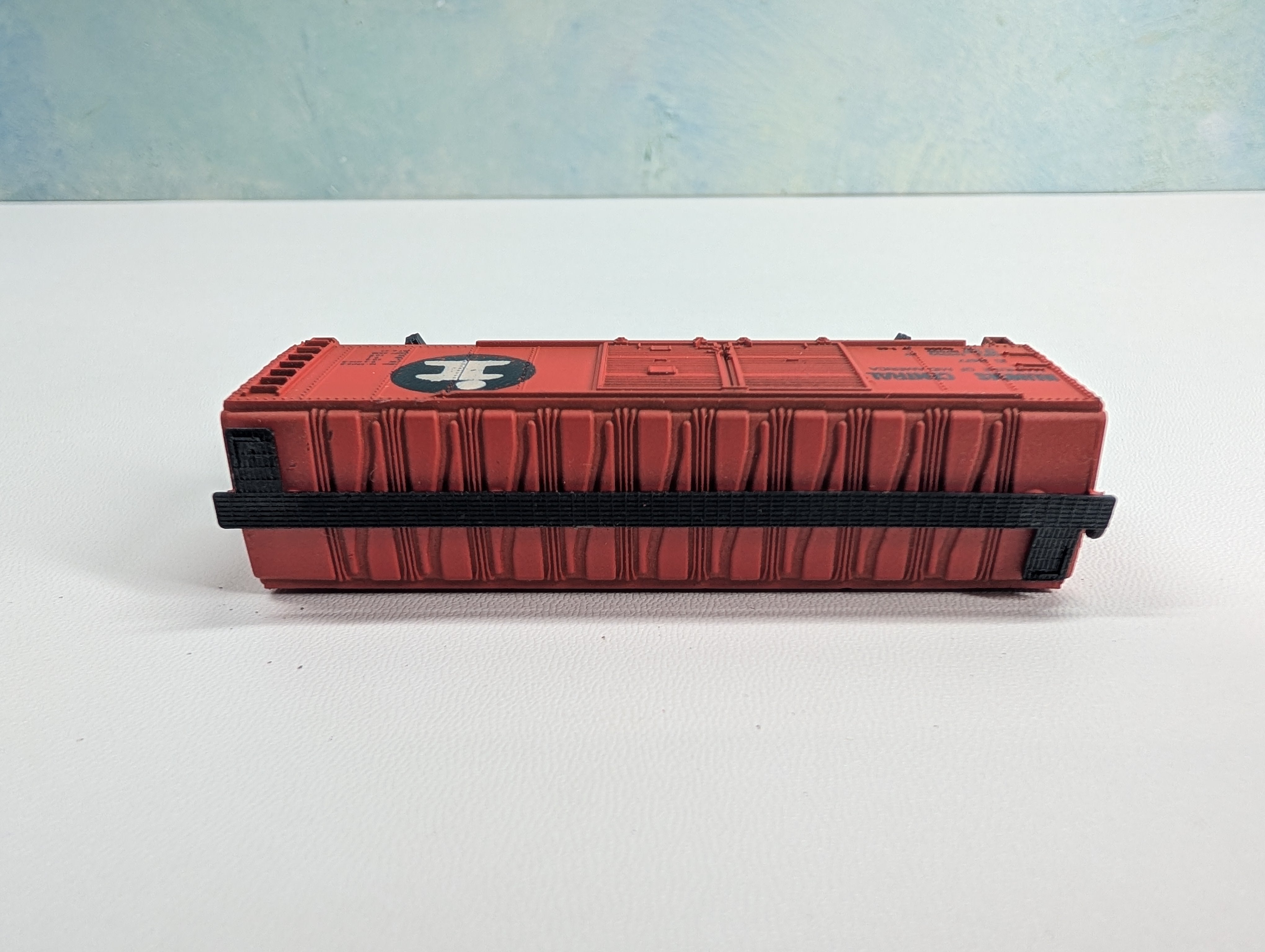 USED Atlas 2287 N Scale 40' DD Box Car Illinois Central IC #11677