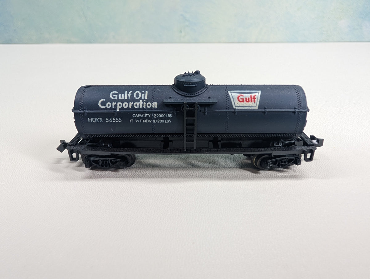USED Atlas 2261 N Scale Tank Car Gulf HOKX #56555