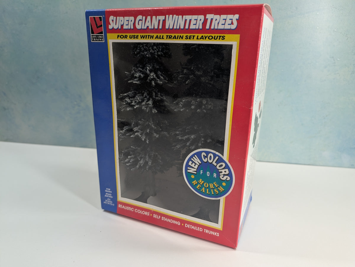 Life-Like 1970 Multi Scale Super Giant Winter Trees (2 pcs)