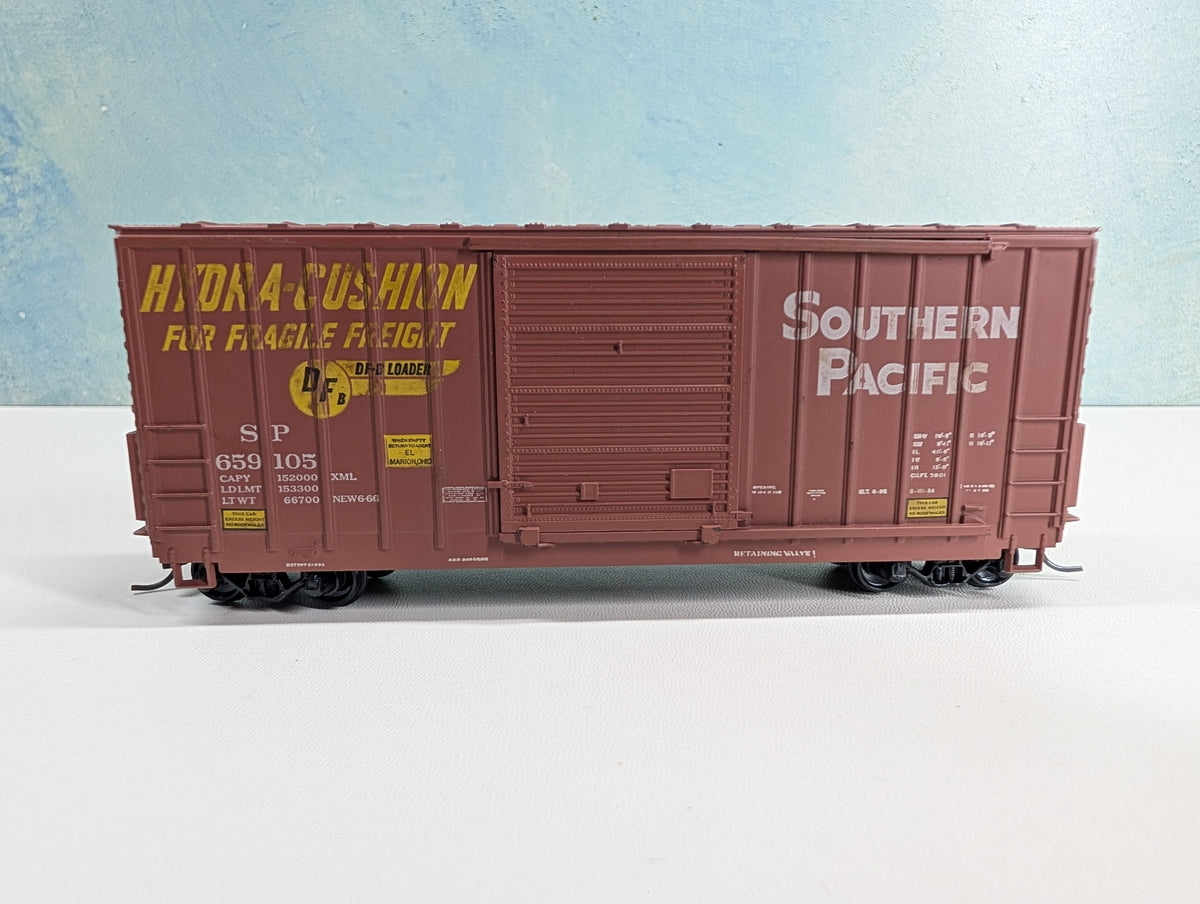 USED Athearn HO Scale 40' Hi-Cube Box Car Southern Pacific SP #659105