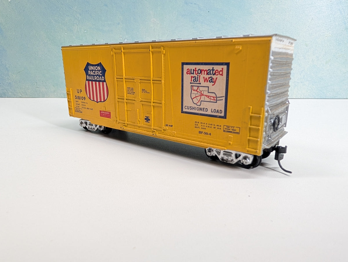 USED Athearn HO Scale 40' Hi-Cube Box Car Union Pacific UP #518109