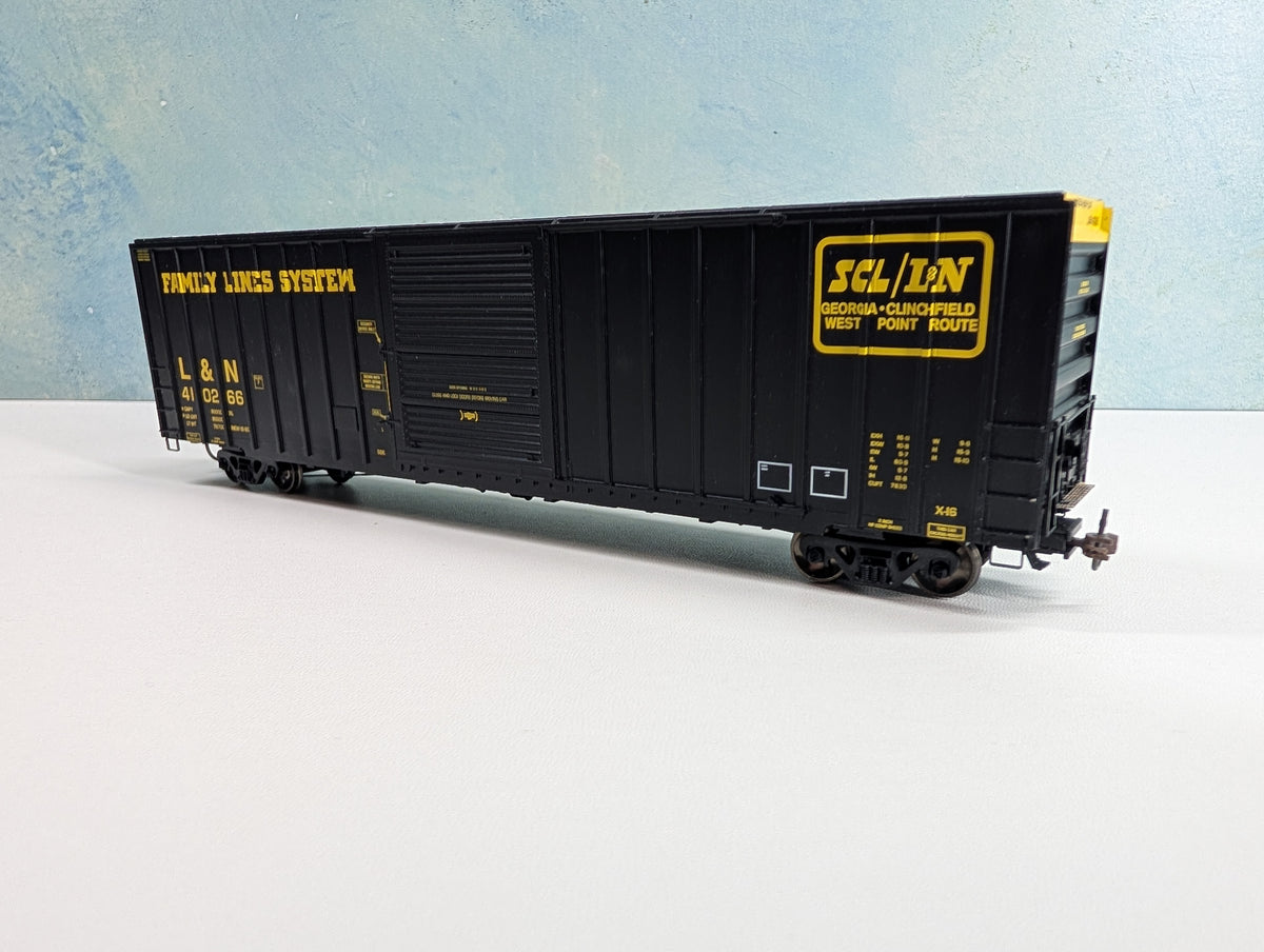 USED Athearn Genesis HO Scale 60' Hi-Cube Box Car Family Lines System L&N #410266