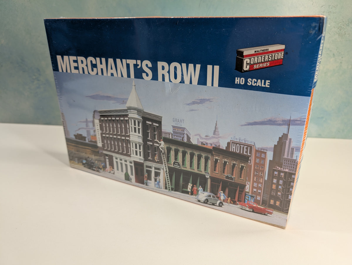 Walthers Cornerstone 933-3029 HO Scale Merchant's Row 2 Sealed KIT
