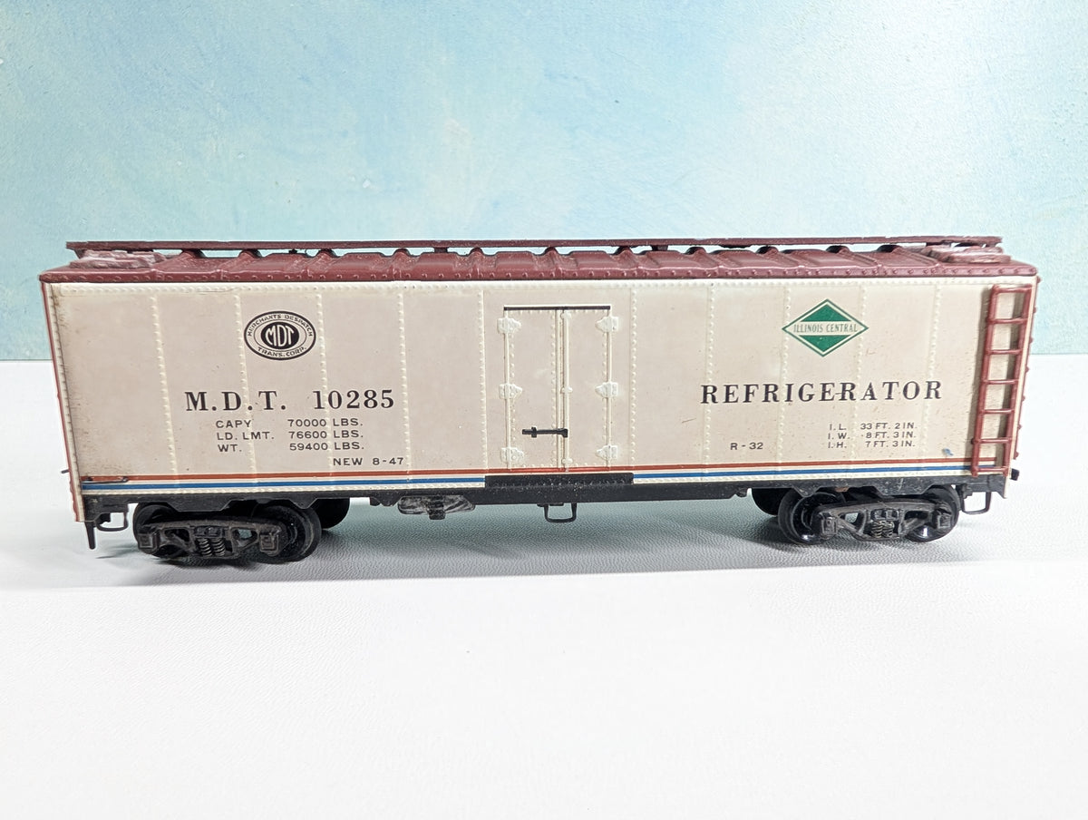 USED Varney HO Scale 40' Box Car Illinois Central MDT #10285
