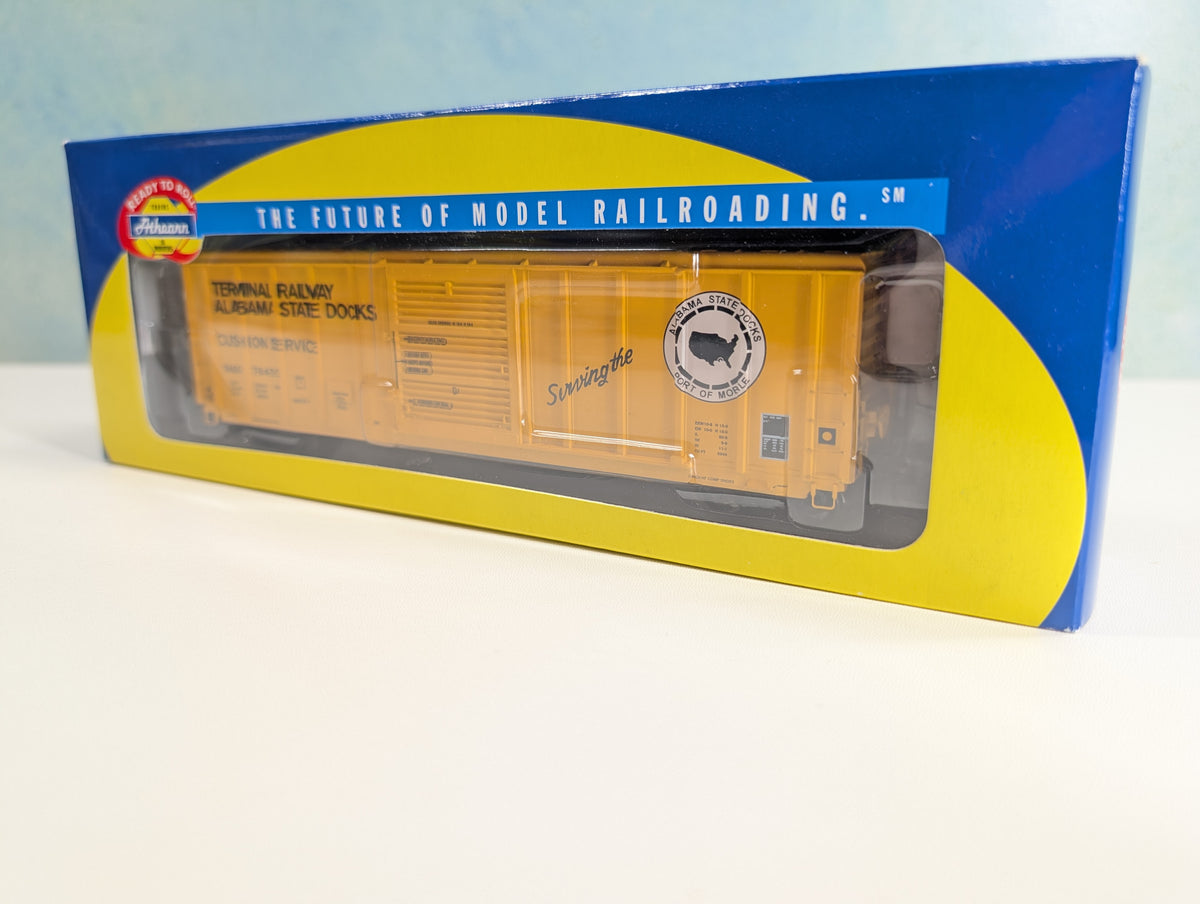 Athearn 71873 HO Scale PS 5344 Box Car Alabama State Docks TASD #78455