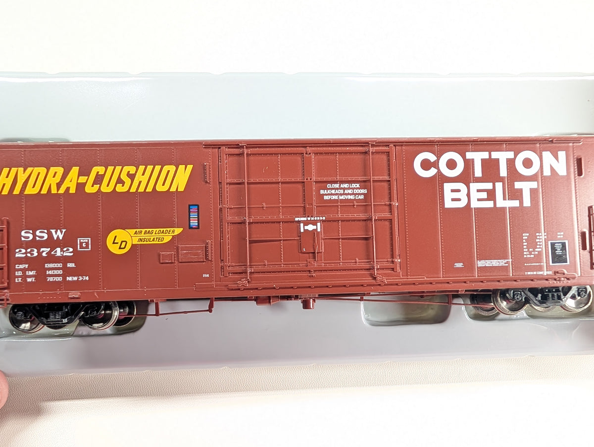 USED Athearn Genesis G4383 HO Scale 50' PC&F Box Car Cotton Belt SSW #23742