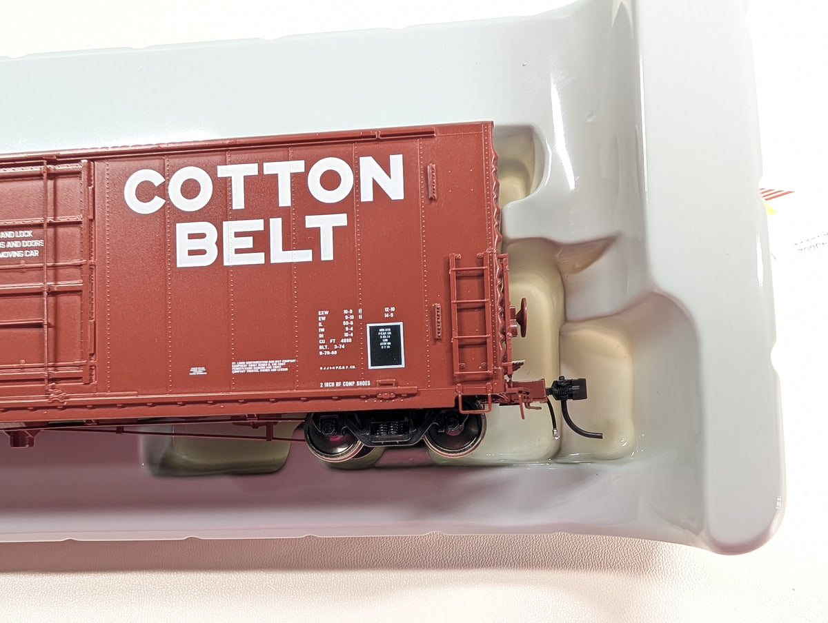 USED Athearn Genesis G4383 HO Scale 50' PC&F Box Car Cotton Belt SSW #23742