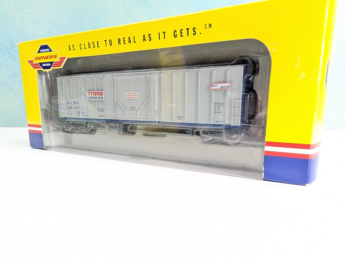 USED Athearn Genesis G4442 HO Scale NACC 50' Box Car Trona Chemicals NIRX #42890