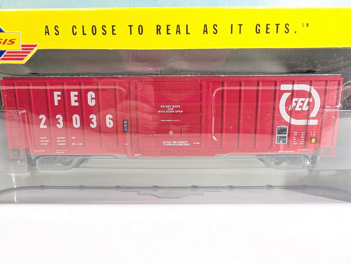 USED Athearn Genesis G4218 HO Scale SIECO 50' Box Car Florida East Coast FEC #23036