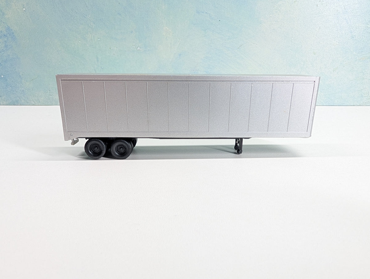 USED AHM HO Scale 40' Trailer Gray Undecorated