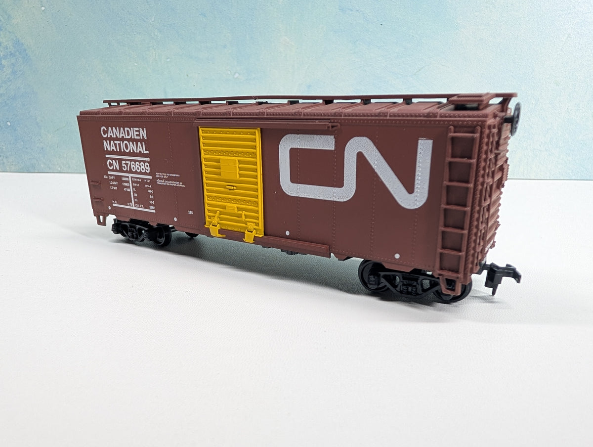 USED Athearn HO Scale 40' Box Car Canadian National CN #576689
