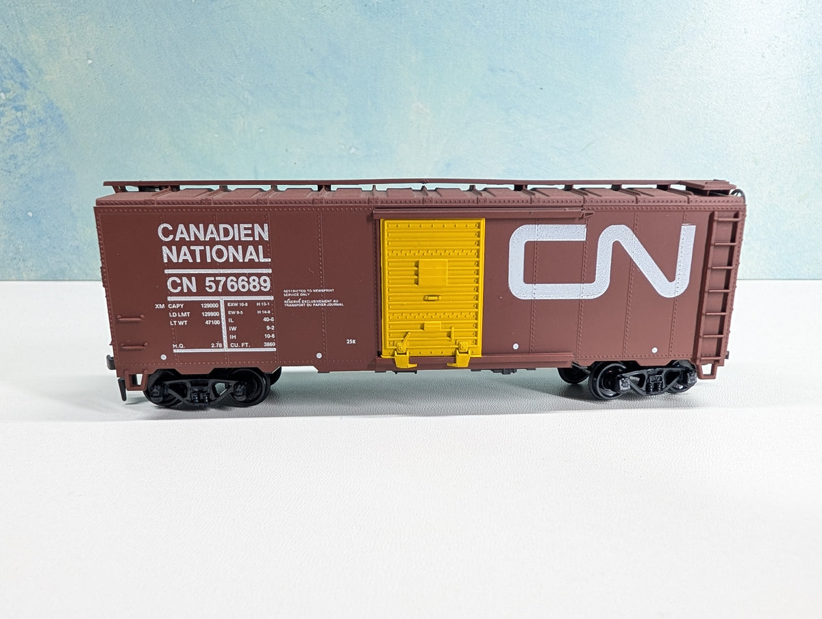 USED Athearn HO Scale 40' Box Car Canadian National CN #576689