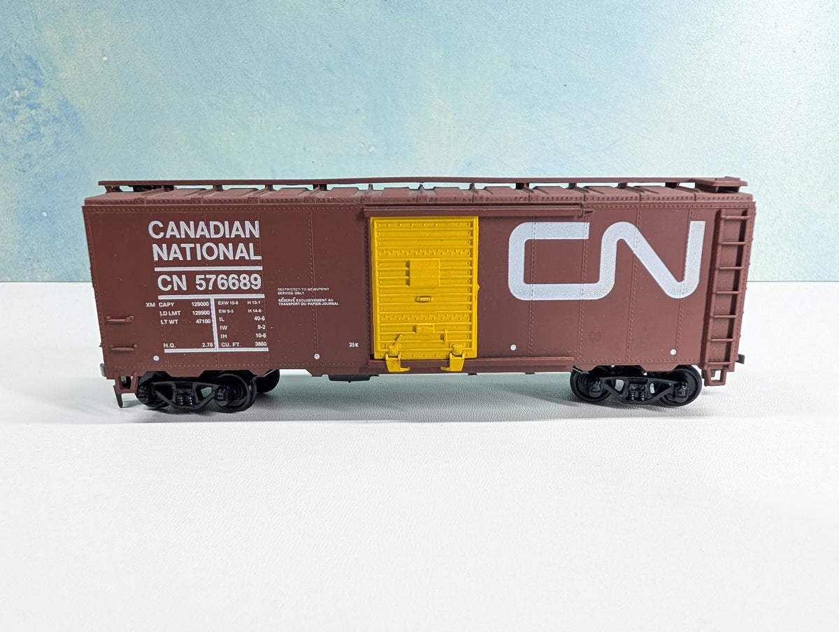 USED Athearn HO Scale 40' Box Car Canadian National CN #576689