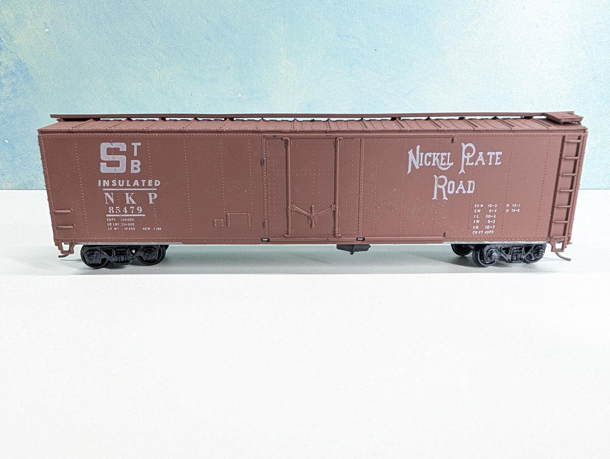 USED Roundhouse HO Scale 50' Box Car Nickel Plate Road NKP #85479