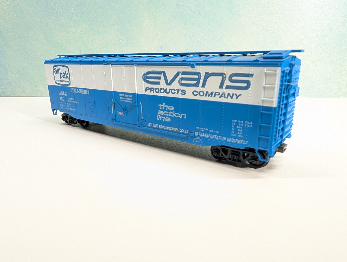 USED Athearn HO Scale 50' Box Car Evans USLX #455