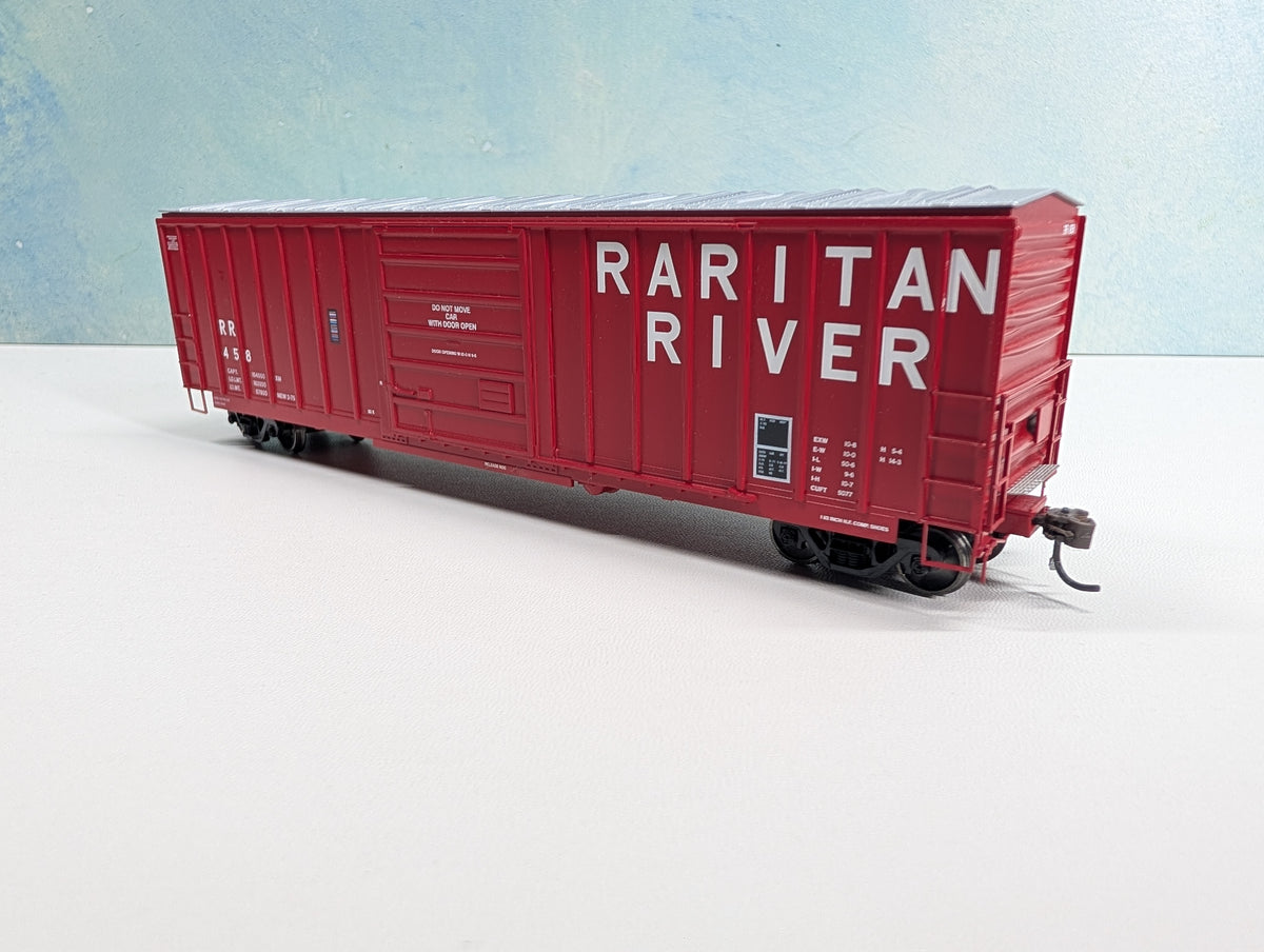 USED Athearn Genesis HO Scale SIECO 50' Box Car Raritan River RR #458