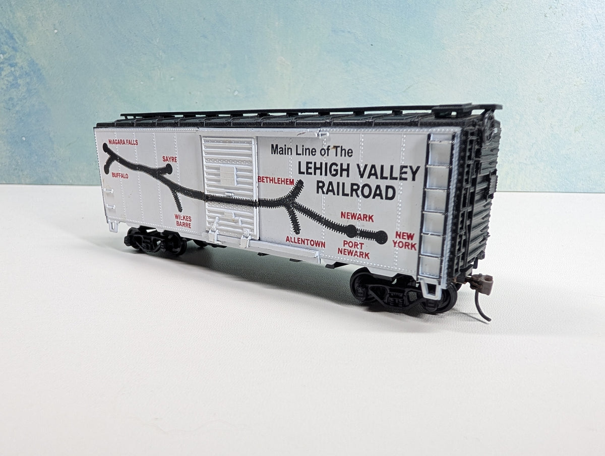 USED Athearn HO Scale 40' Box Car Lehigh Valley Map