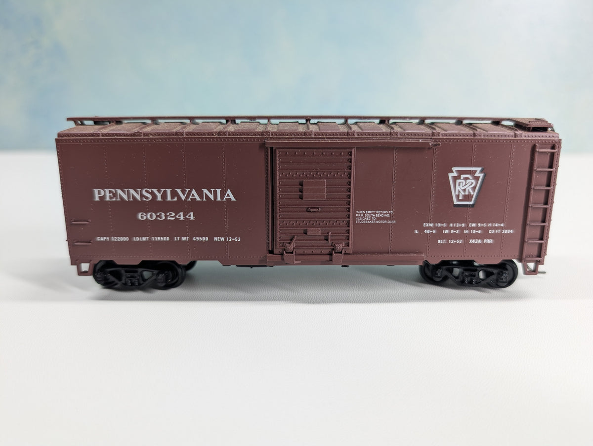 USED Athearn HO Scale 40' Box Car Pennsylvania #603244 Bev-Bel