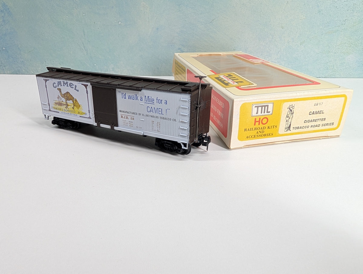 USED TRAIN MINIATURE HO Scale Tobacco Road Series Car Camel Cigarettes RJR #52
