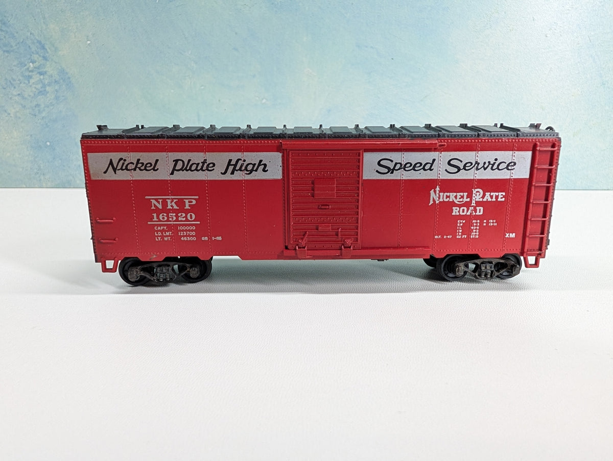 USED Athearn HO Scale 40' Box Car Nickel Plate Road NKP #16520