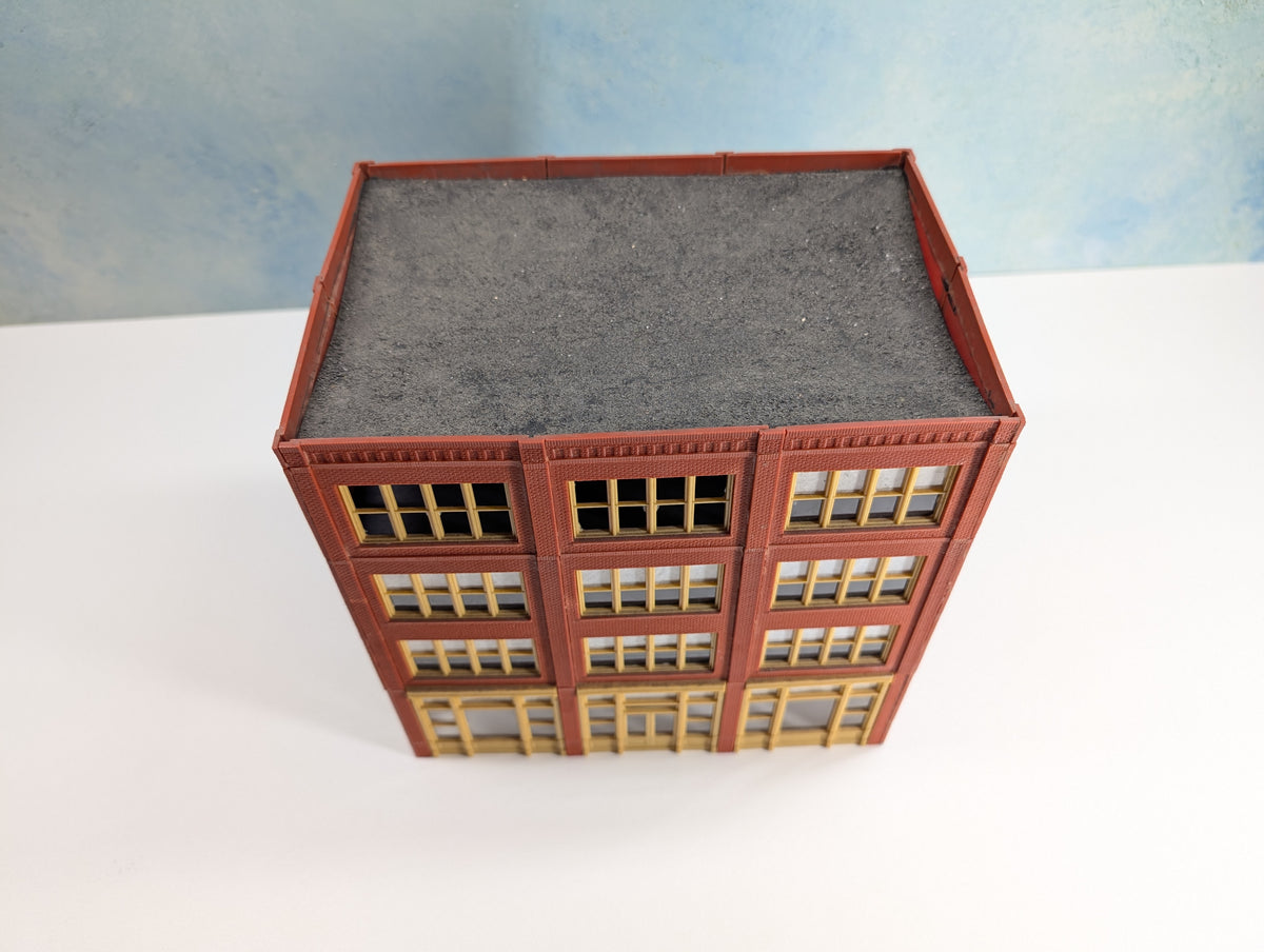 USED DPM HO Scale Large Brick Warehouse