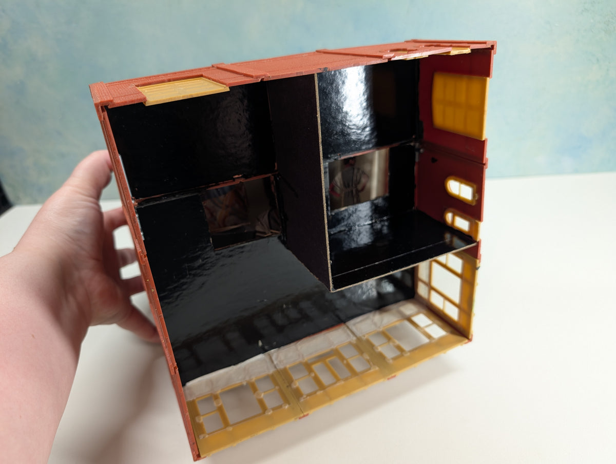 USED DPM HO Scale Large Brick Warehouse
