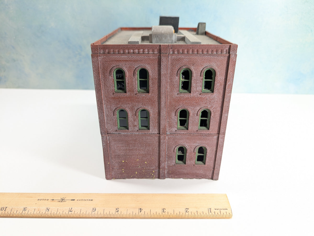 USED DPM HO Scale Kidd Glove Co., Large Brick Warehouse