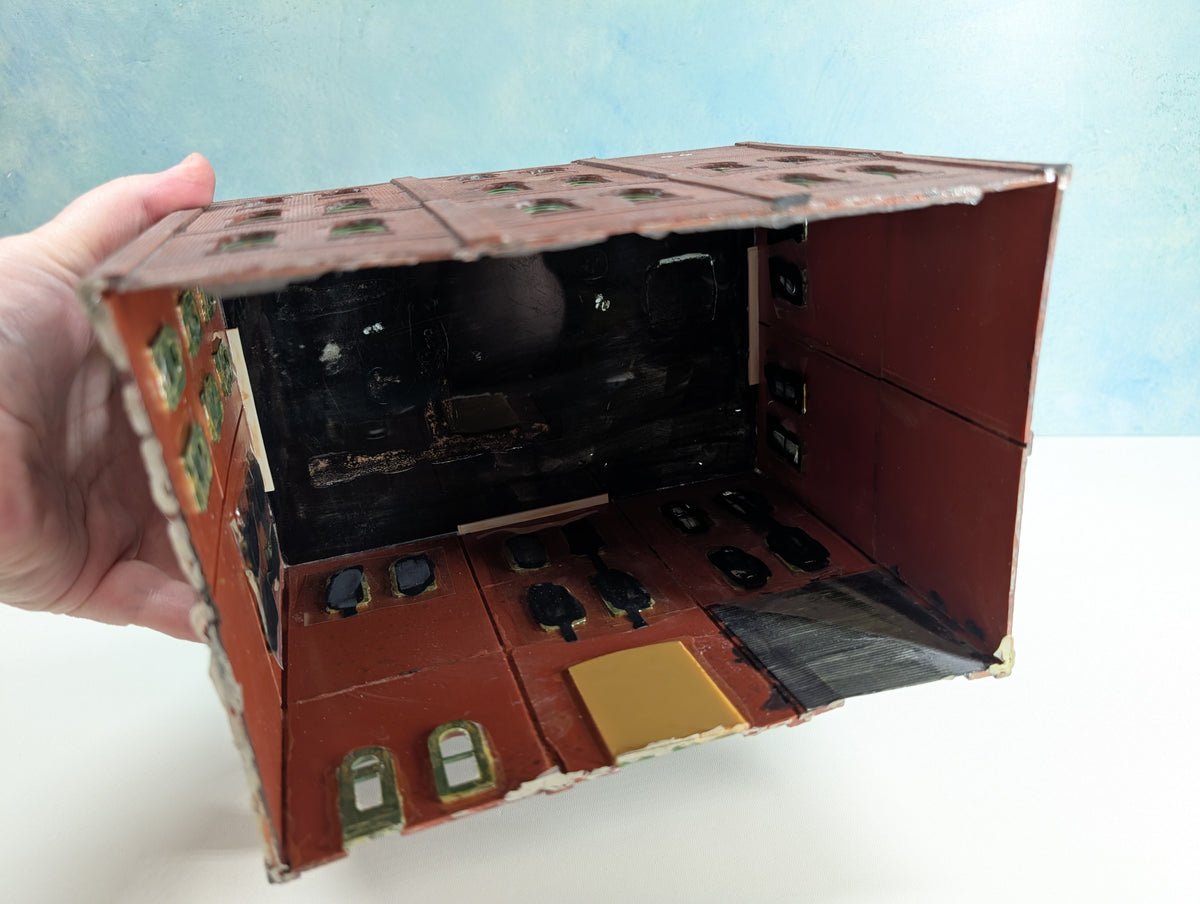 USED DPM HO Scale Kidd Glove Co., Large Brick Warehouse