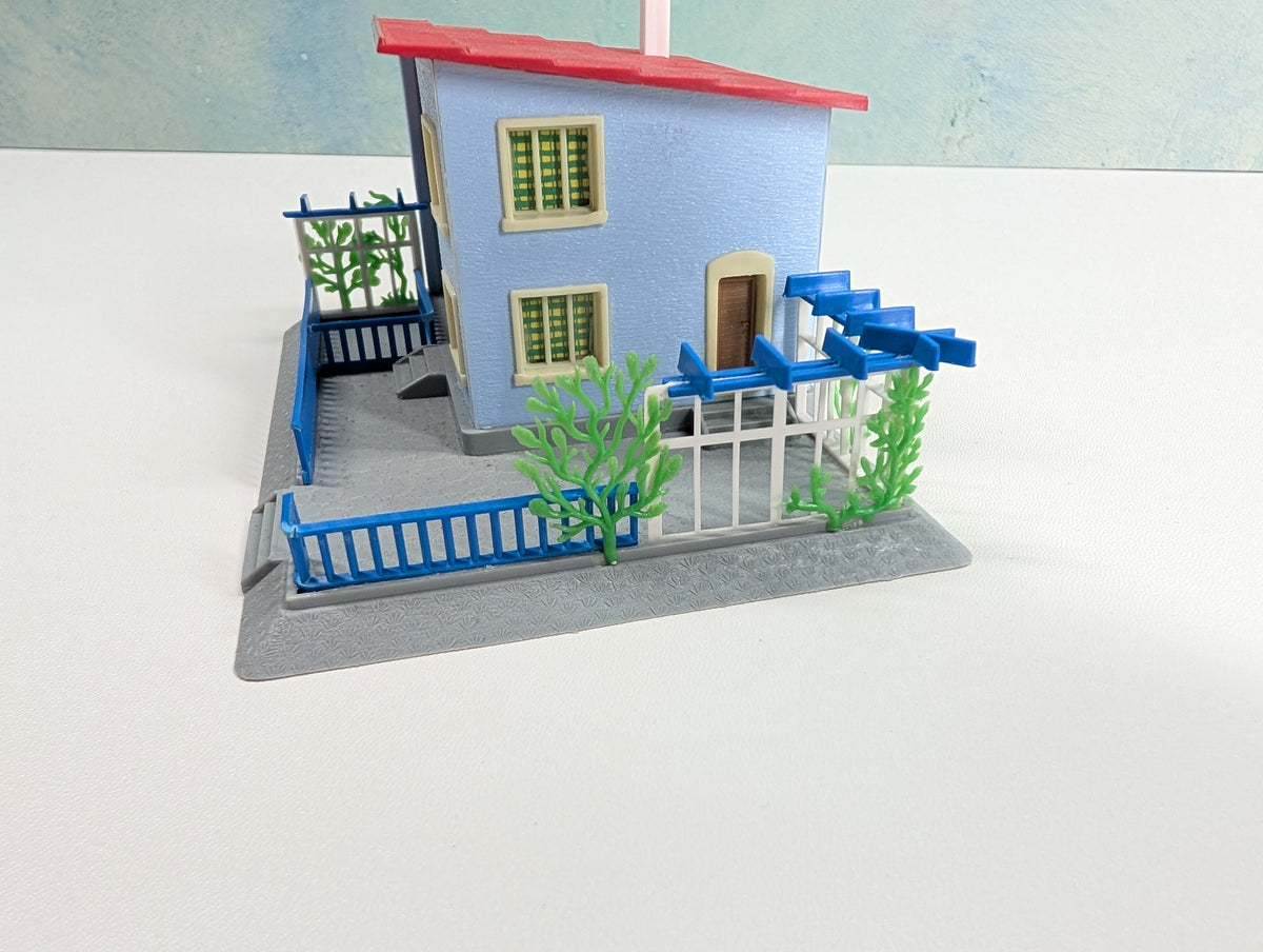 USED Hoffmann HO Scale 2 Family Apartment Building