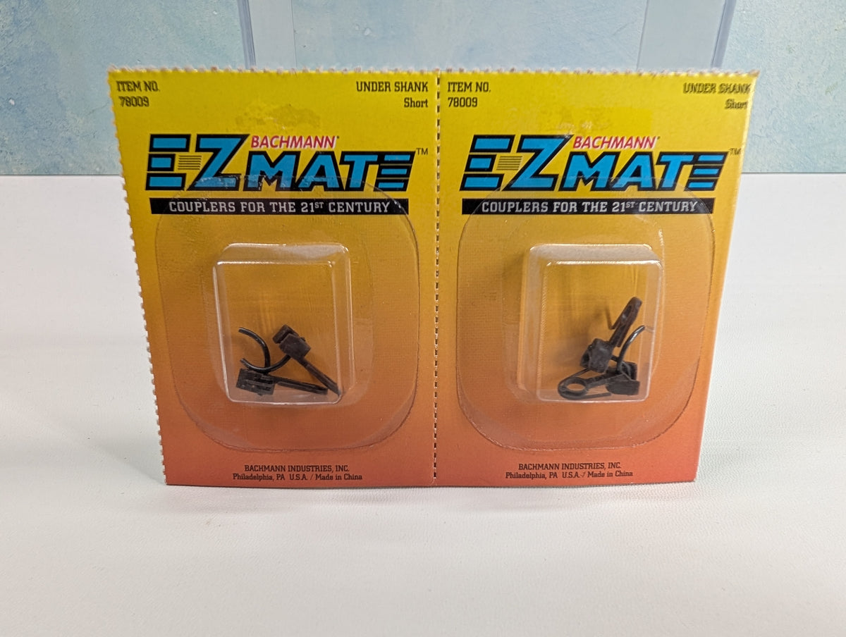 Bachmann 78009 HO Scale Under Shank, Short E-Z Mate Couplers (4 pcs)