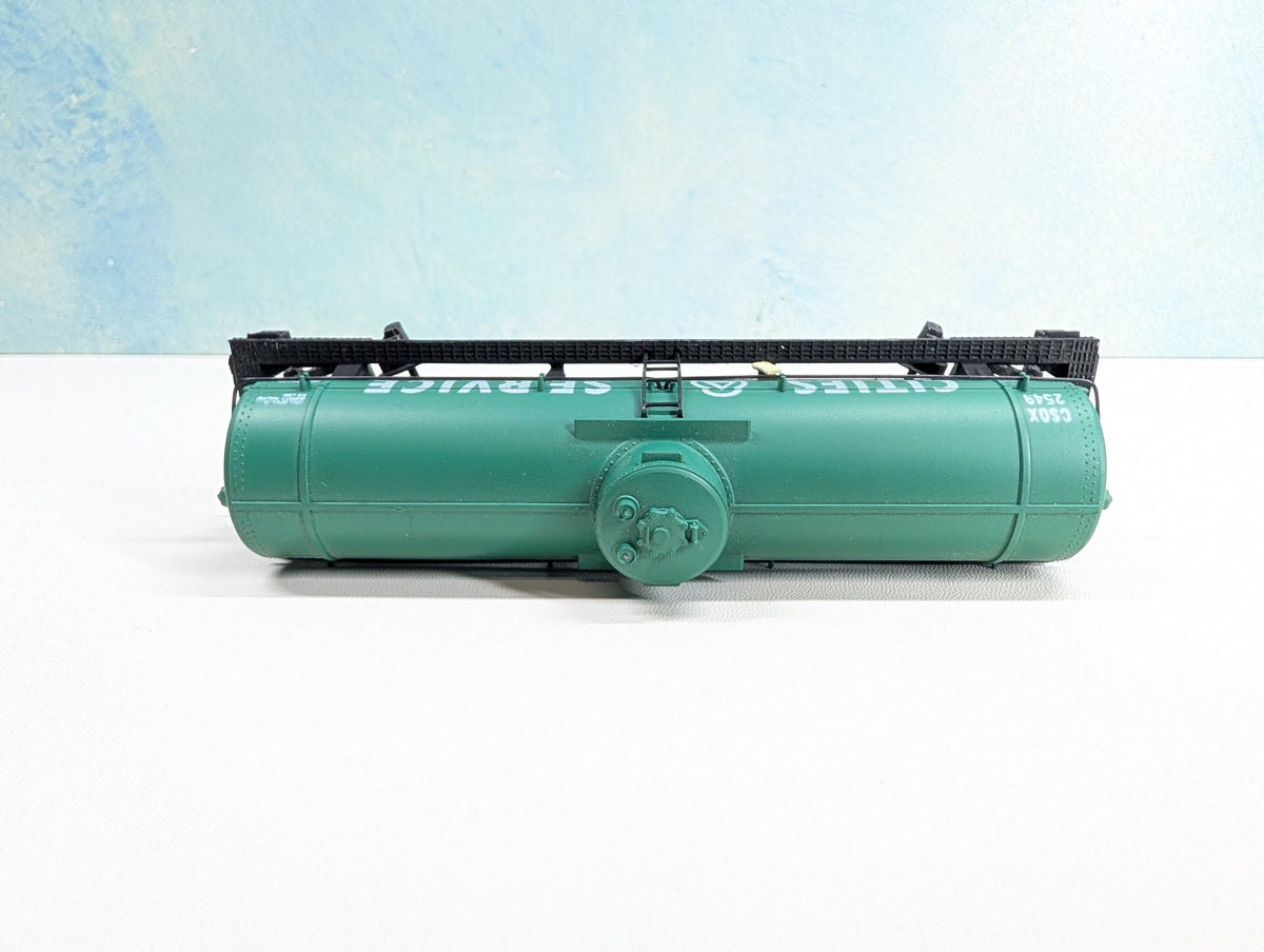 USED Mantua HO Scale Single Dome Tank Car Cities Service CSOX #2549