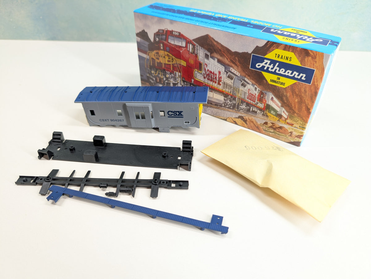 USED Athearn 1294 HO Scale Bay Window Caboose CSX CSXT #904267 KIT