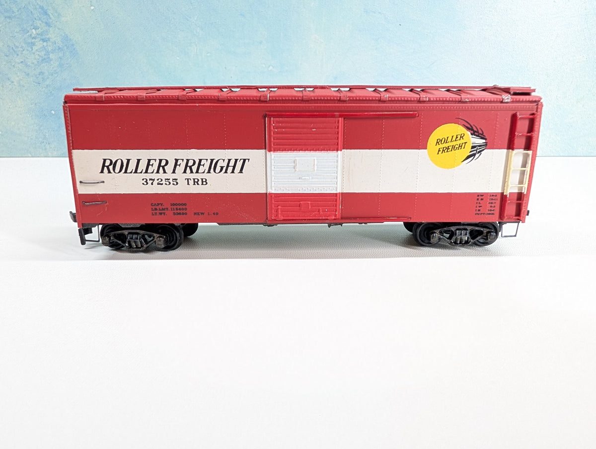 USED Athearn A180 HO Scale Metal Built 40' Box Car Timken Roller Freight TRB #37255