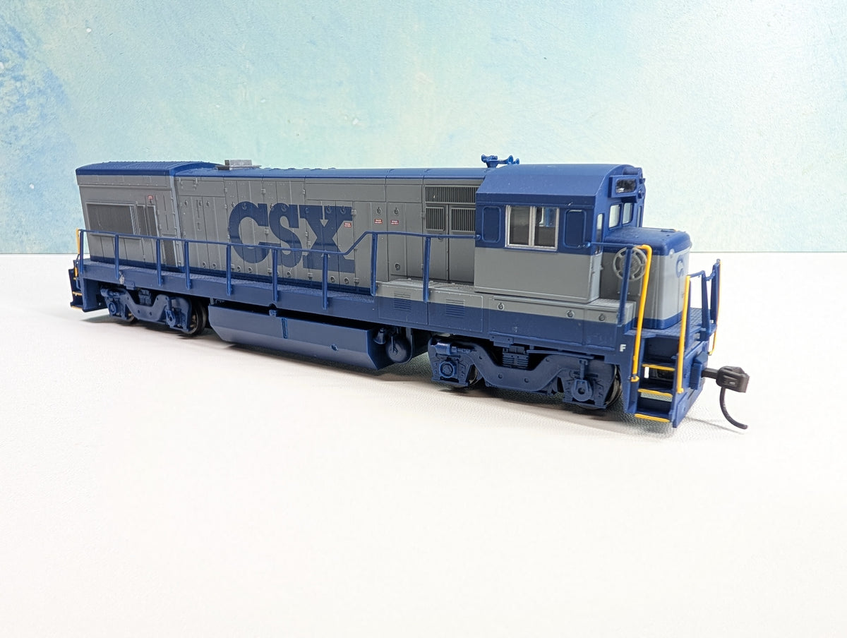 USED Atlas HO Scale U23B Diesel Locomotive CSX #Unnumbered Runs Great DC
