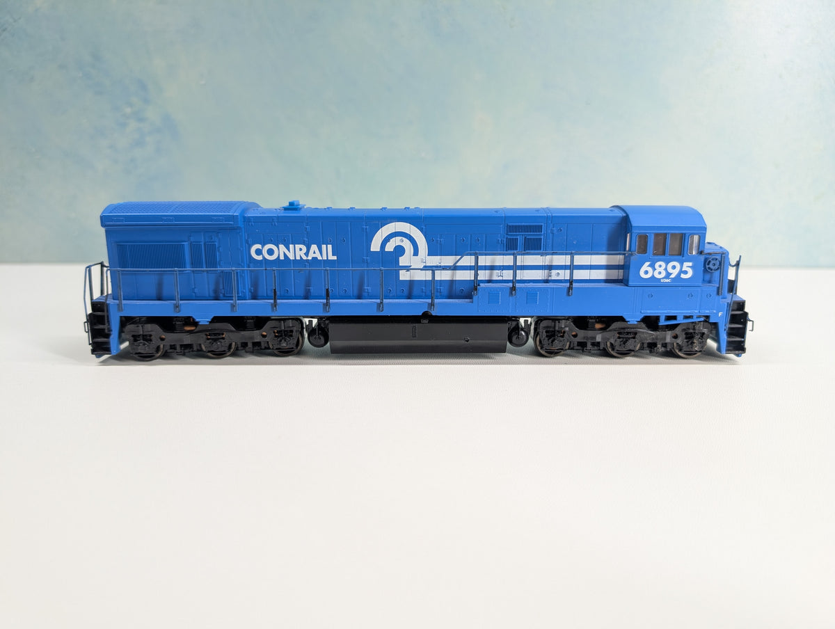 USED Atlas HO Scale U36C Diesel Locomotive Conrail CR #6895 Runs Great DC