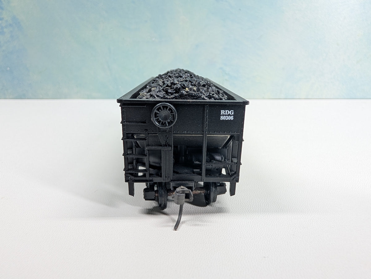 USED Athearn HO Scale Hopper w/ Coal Load Reading RDG #80306