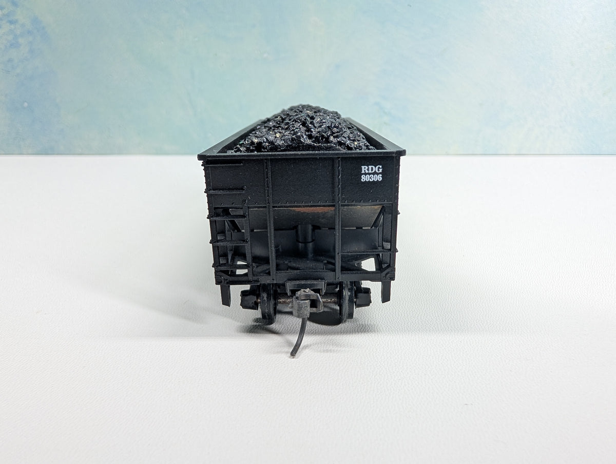 USED Athearn HO Scale Hopper w/ Coal Load Reading RDG #80306