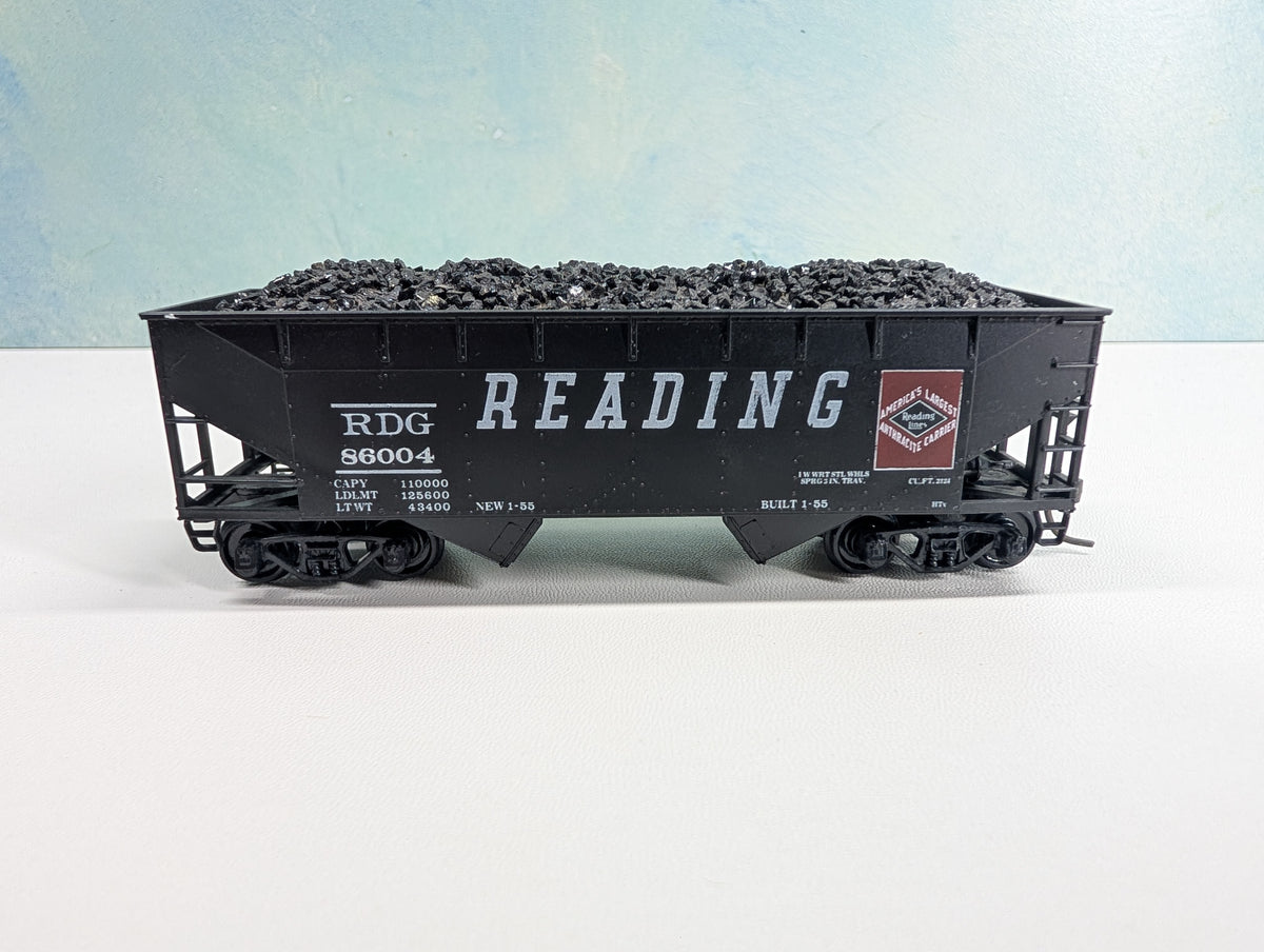 USED Athearn HO Scale Hopper w/ Coal Load Reading RDG #86004