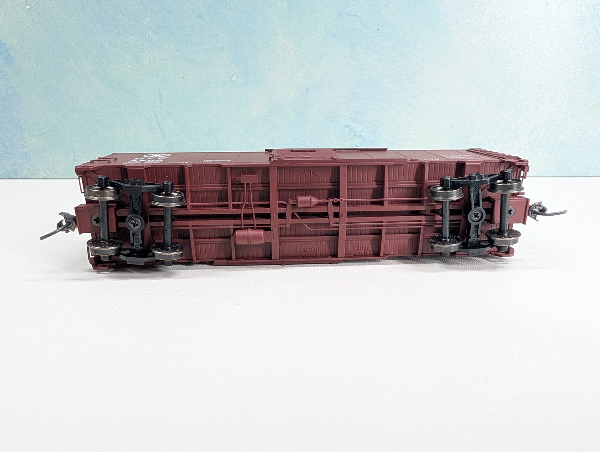 USED Atlas HO Scale 40' Box Car Maine Central MEC #4463 Metal Wheels
