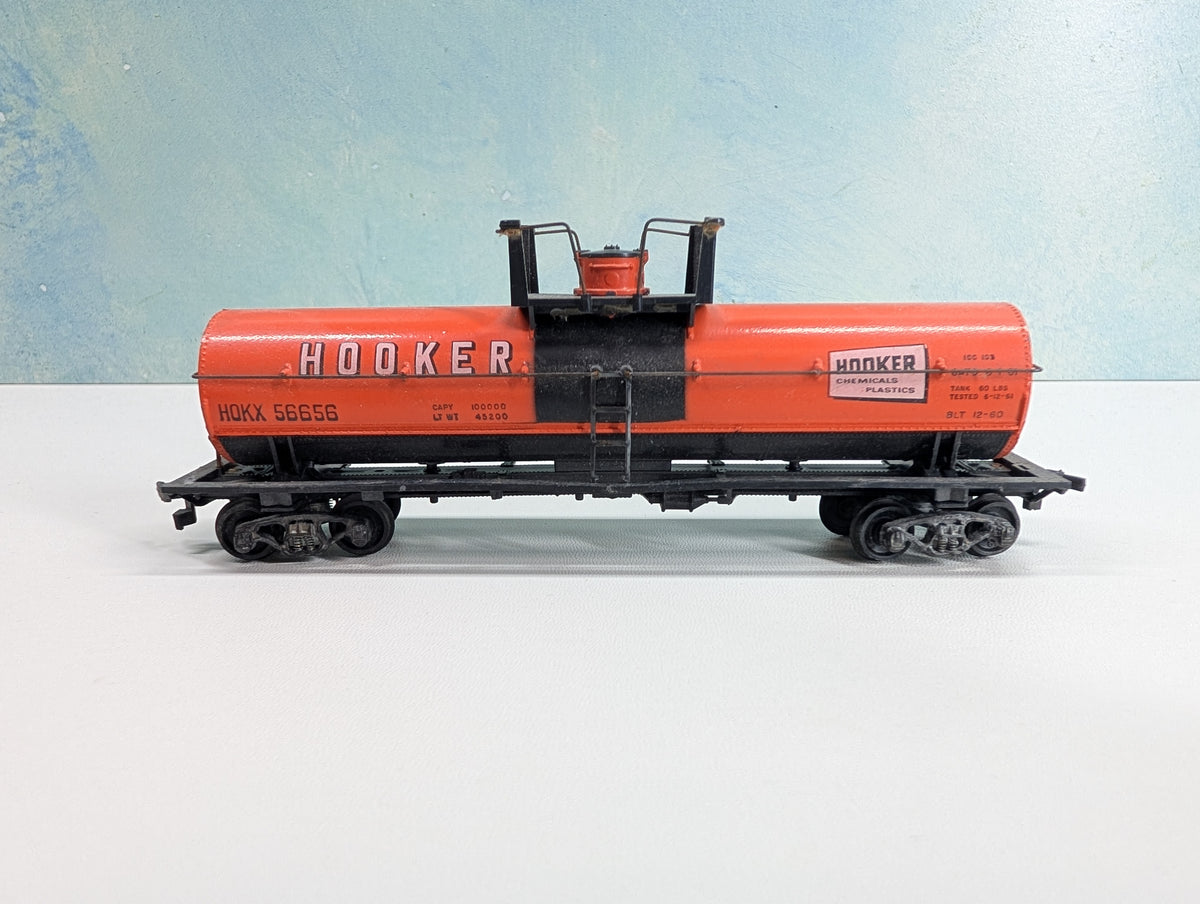 USED Athearn HO Scale Tank Car Hooker Chemicals HOKX #56656